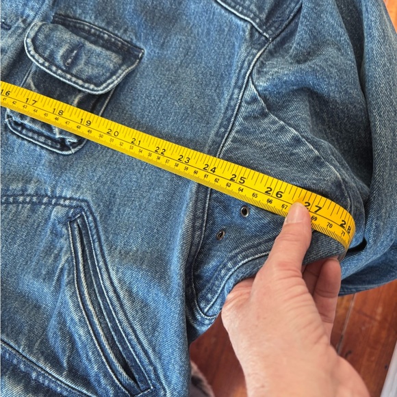 Vintage Polo Ralph Lauren Denim Hunting /Utility/Chore Jacket Size Large Pockets - Picture 12 of 16